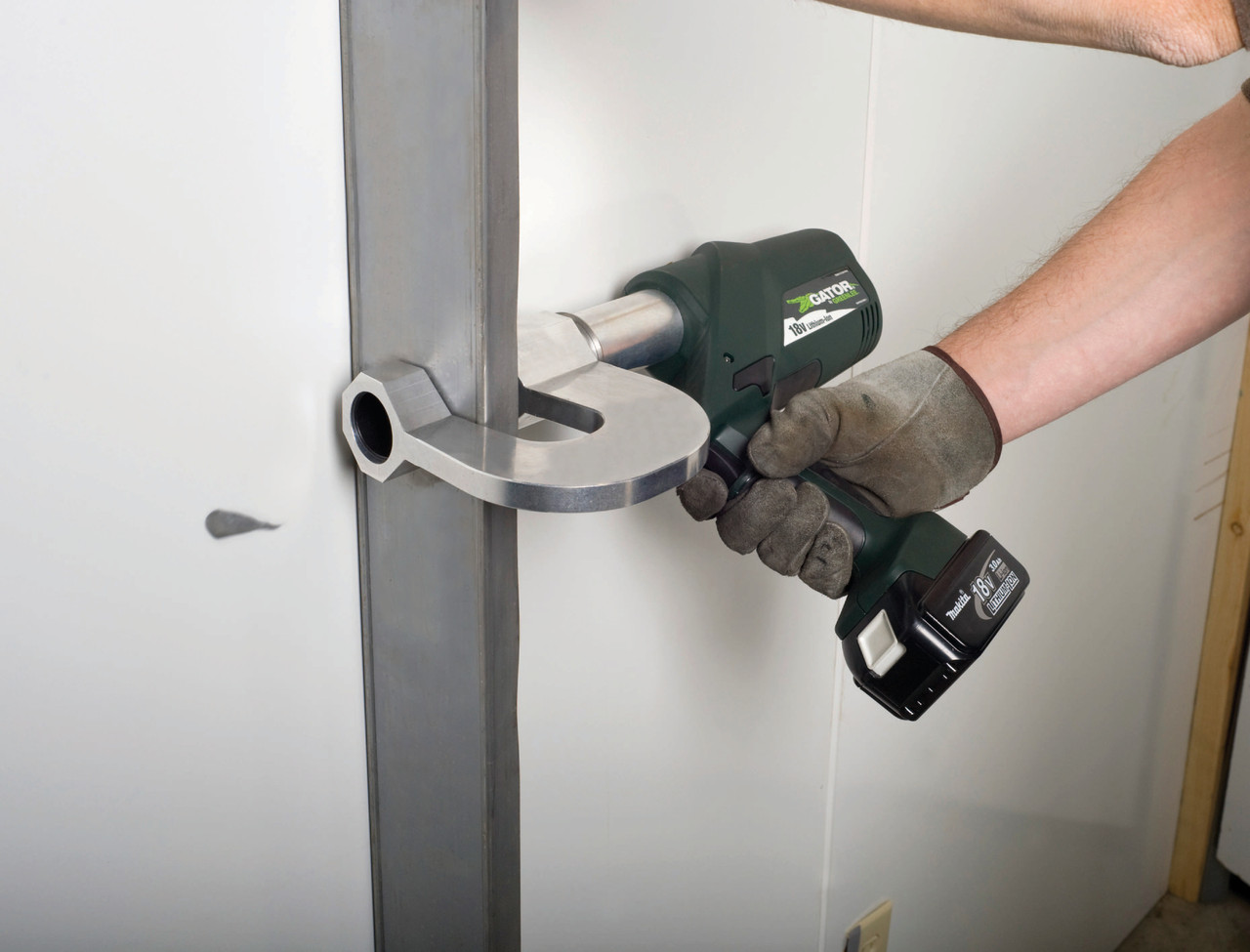 GREENLEE Battery-Hydraulic Stud Punch - 120V Charger