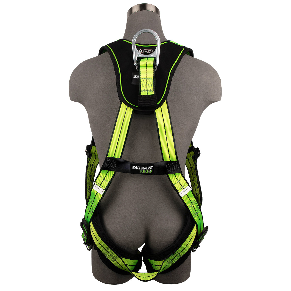SafeWaze PRO+ Full Body Harness: 1D, QC Chest, TB Legs  (2X)