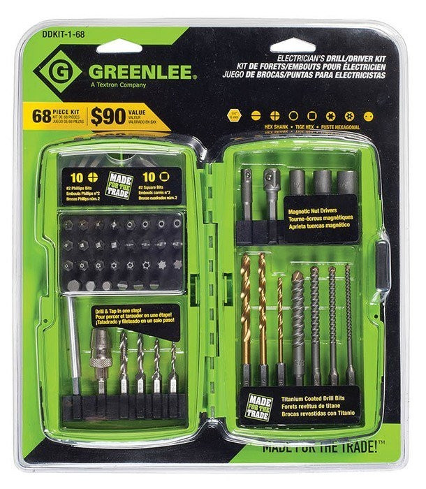 GREENLEE Drill Driver Bit Kit (POP)