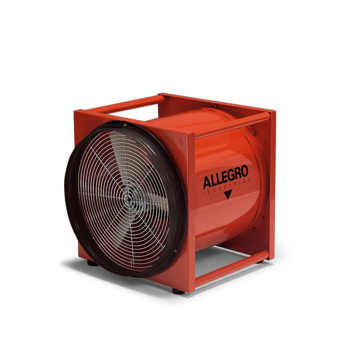 Allegro 16" Axial Explosion-Proof (EX) Metal Blower, Single Phase (Includes 115V plug)
