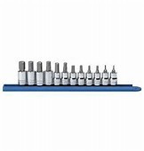 12 Pc. Metric Hex Bit Socket Set