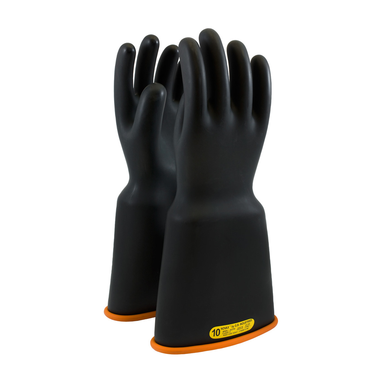 NOVAX® 159-2-16  Insulating Gloves, Size 10.5, Black