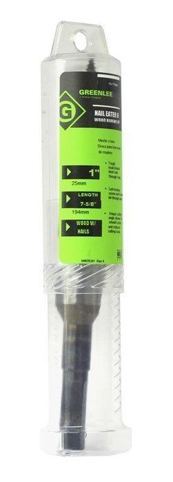 GREENLEE Bit, Naileater 1.00X7.62 (62PT)