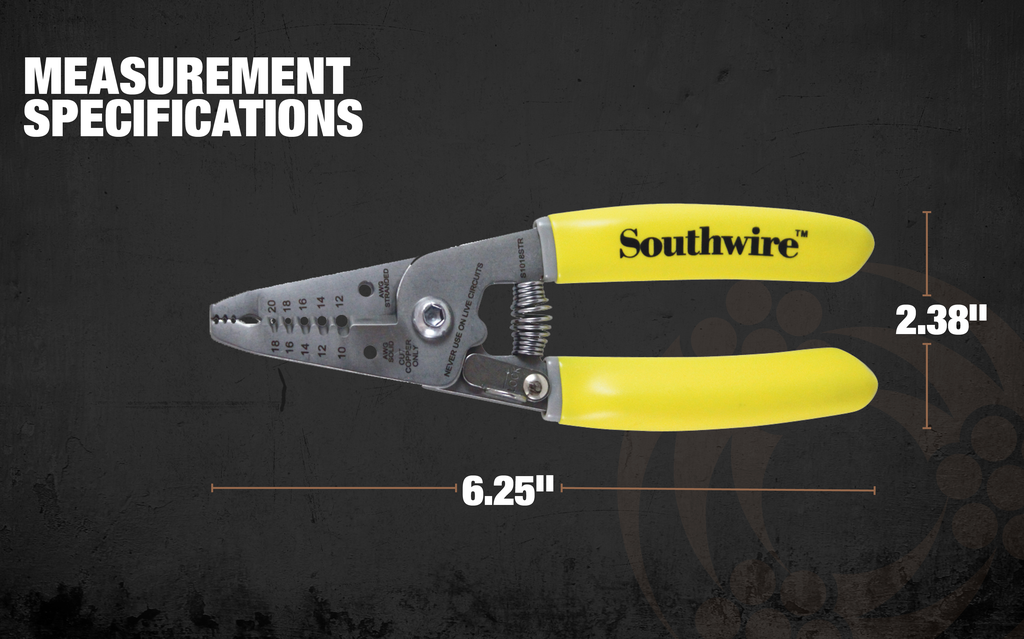 SOUTHWIRE CUTTER, COMPACT STRIPPER 10-18 AWG SOL &