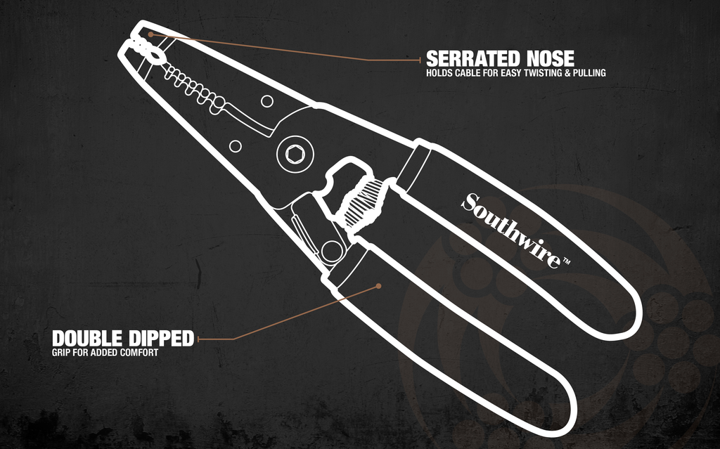 SOUTHWIRE CUTTER, COMPACT STRIPPER 10-18 AWG SOL &