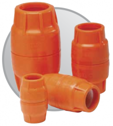 Dura-Line CO PUSH-LOCK 1.00 ORANGE FITS 1.315 OD  50/CS