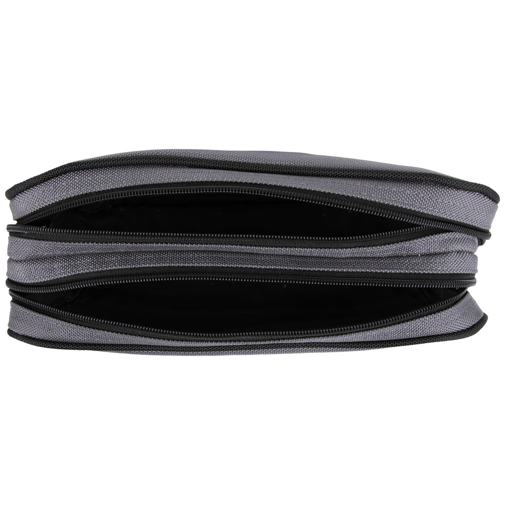 Double Zipper Bag, 12 x 7-Inch