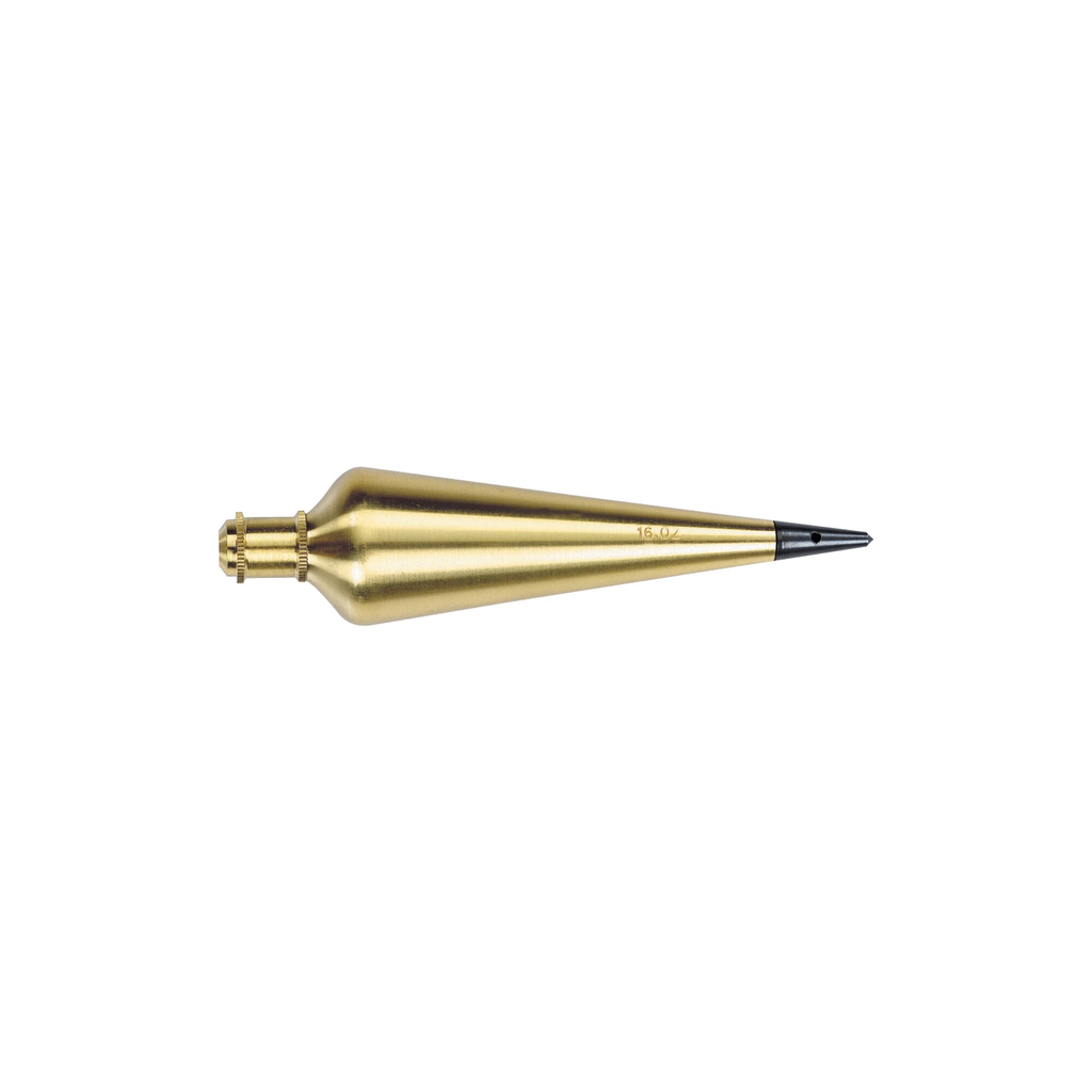 STANLEY® BRASS PLUMB BOB - 8 OZ