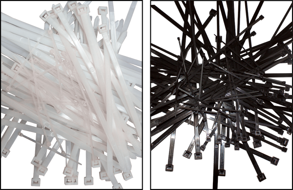 Electro-Tape 14" X 120 lb. Natural Nylon Cable Ties 100/Bag 100/CS