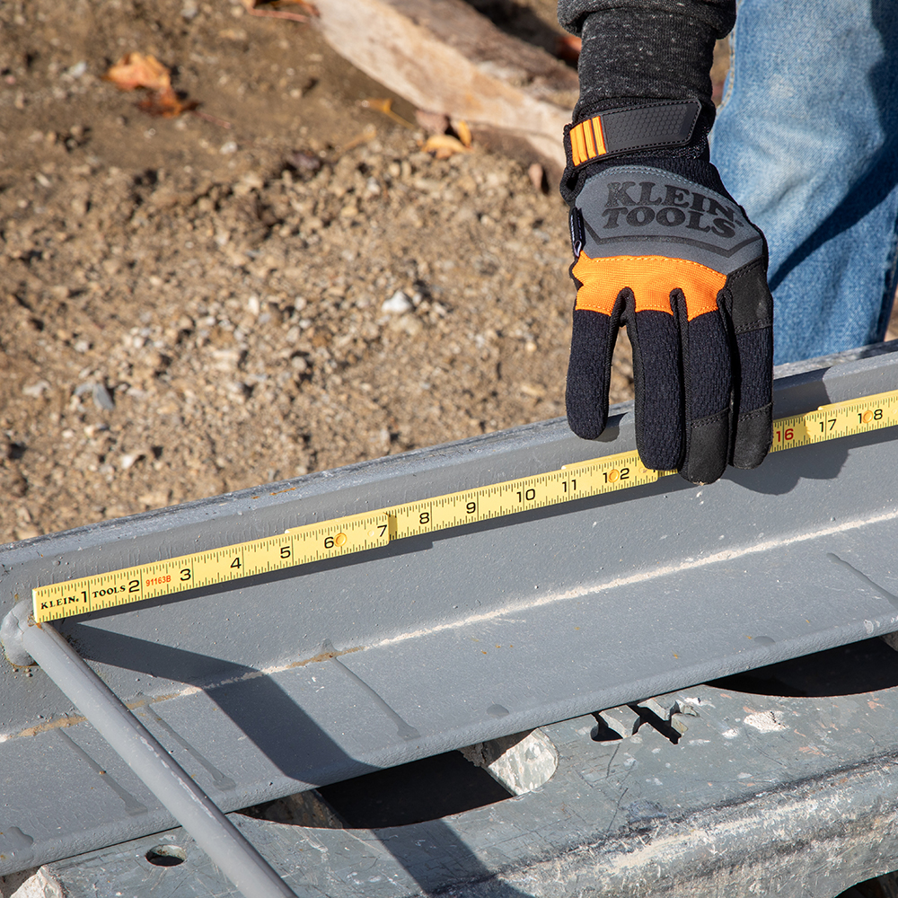 Fiberglass Folding Rule, Outside Reading, Brick Scale