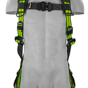 SafeWaze PRO Full Body Harness: 1D, MB Chest, TB Legs  (L/XL)