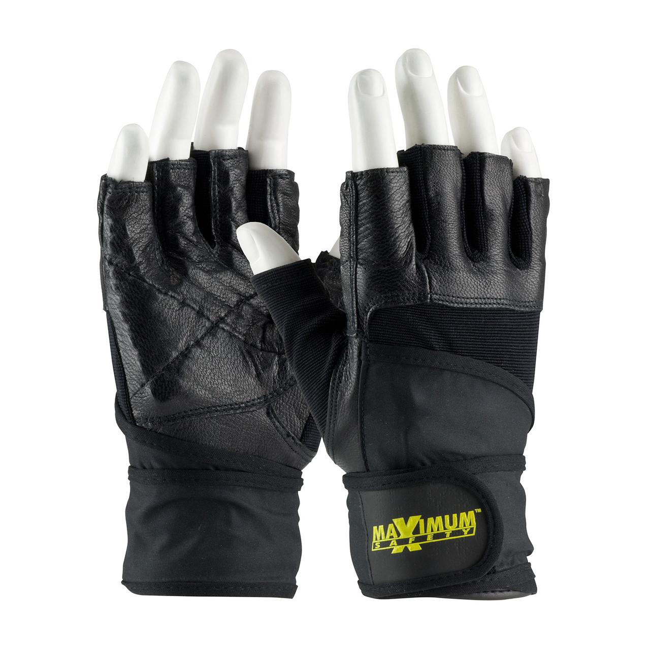 PIP Maximum Safety ANTI-VIBRATION W/SHOCK ABSORBING PAD, HEAVY DUTY W/WRIST STRAP Size L 72PR/Case