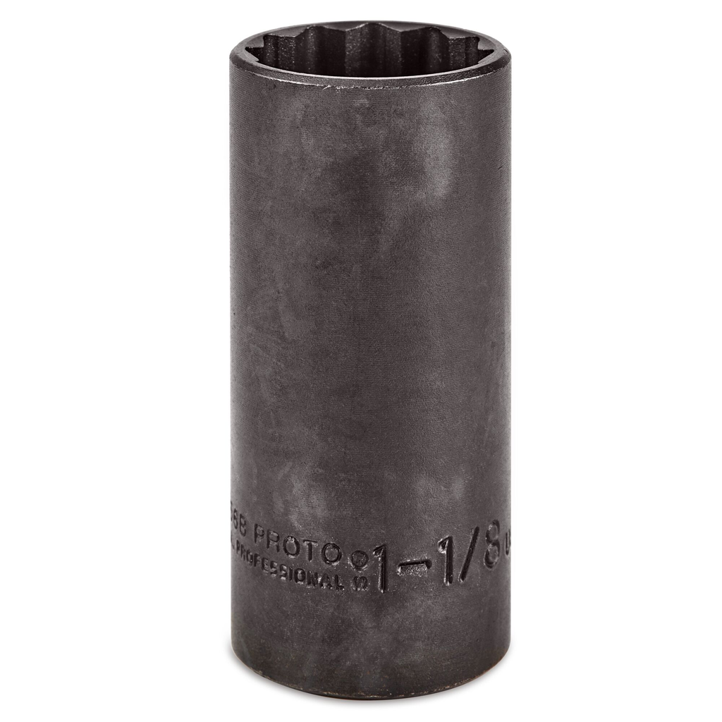 PROTO Skt 1/2 Dr 1-1/8 12 Pt De
