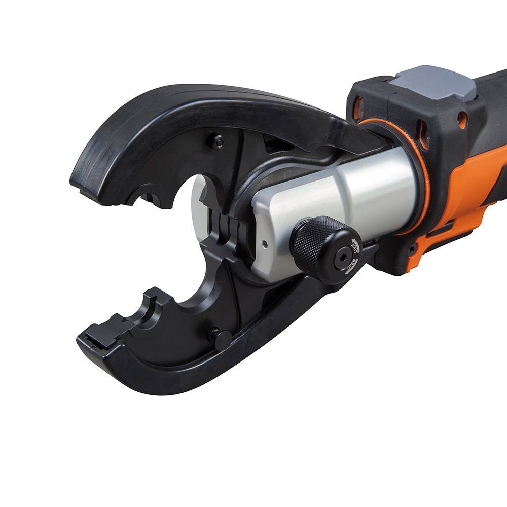 Klein Battery-Operated Crimper, BG Die/D3 Groove, 4 Ah
