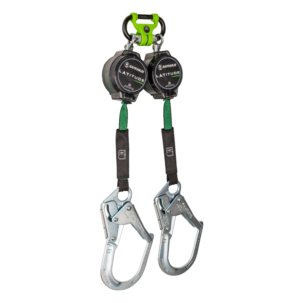 SafeWaze Latitude Pro 7' Dual Web SRL: 1014 BWB, Rebar Hooks