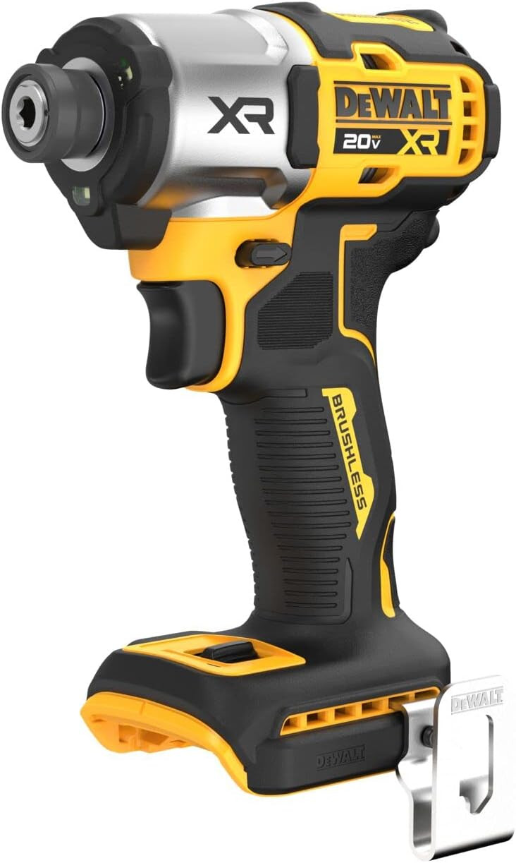 DEWALT 20V MAX* XR 1/4 in. 3-Speed Impact Driver (Tool Only)