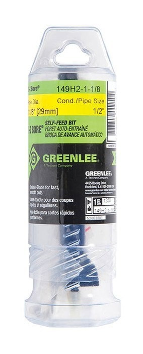 GREENLEE 1-1/8" E-Z Bore® Bit