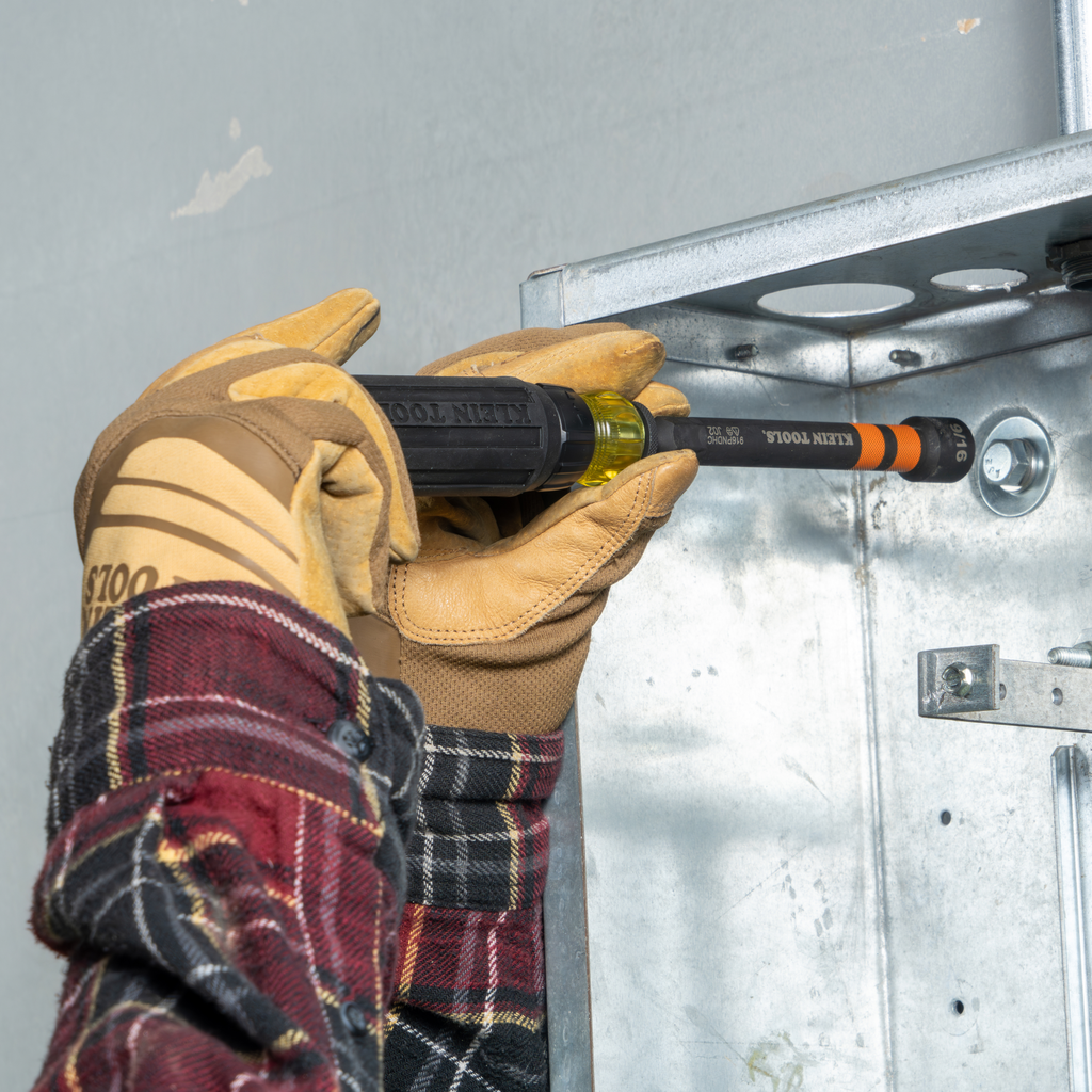 9/16-Inch Hollow Magnetic Color-Coded Power Nut Driver