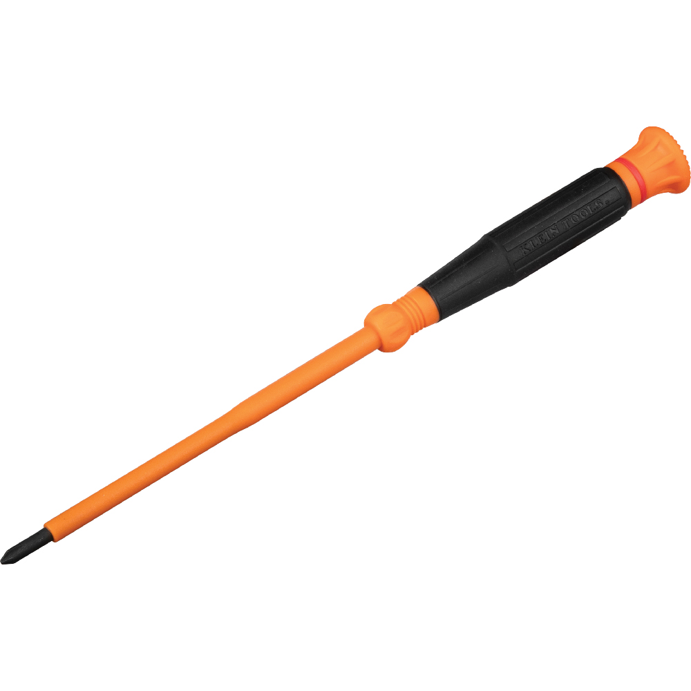 Insulated Precision Screwdriver, #1 Phillips, 4-Inch Shank