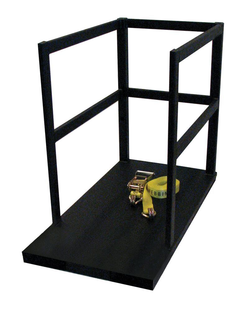 End Loaded Gas Cylinder Pallet, 6 Cylinder Capacity, Steel - 35210