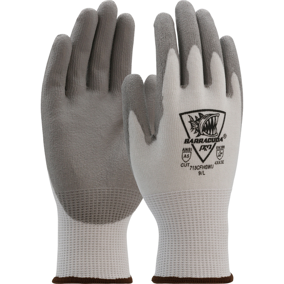 Barracuda® 713CFHGWU  Cut Resistant Gloves, Size S, White, ANSI A5