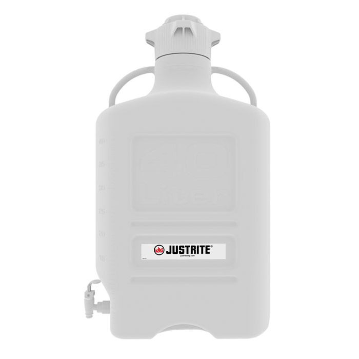 40 Liter HDPE Carboy With Spigot, 120mm Cap - 12918