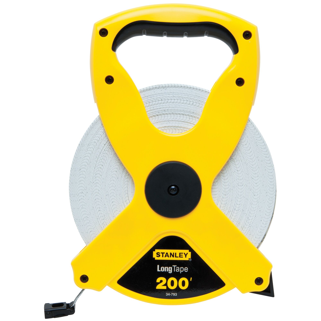 STANLEY® OPEN REEL LONG TAPE 1/2" X 200'
