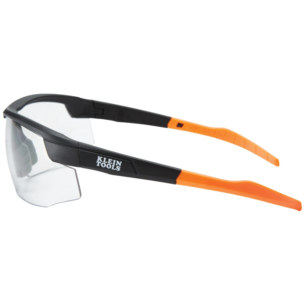 Klein Standard Safety Glasses, Clear Lens, 2-Pack
