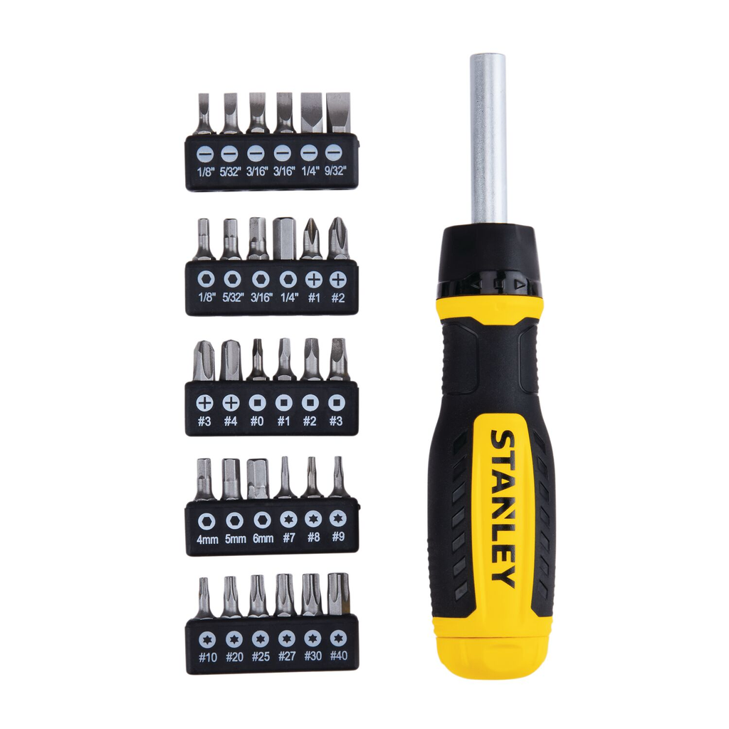 STANLEY MULTI-BIT 30PC RATCHETING SD