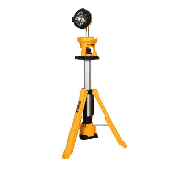 DEWALT 20V Max* Led Work Light, Tripod Base, Tool Only