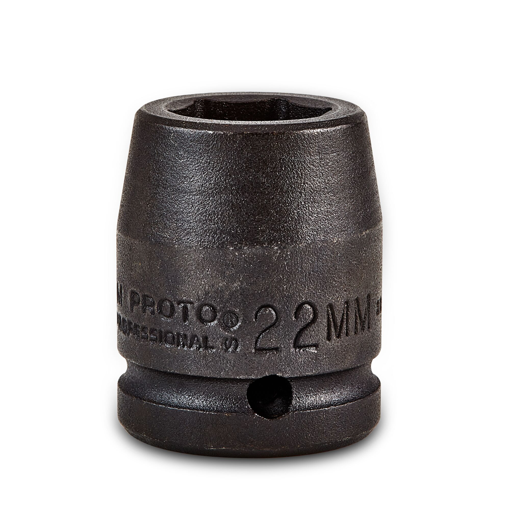 Proto® 3/4" Drive Impact Socket 22 mm - 6 Point 1/ea
