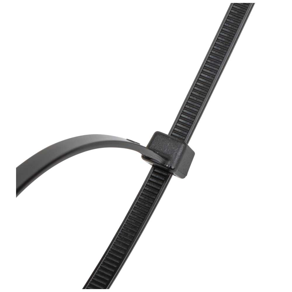 Cable Ties, Zip Ties, 50-Pound Tensile Strength, 11.5-Inch, Black