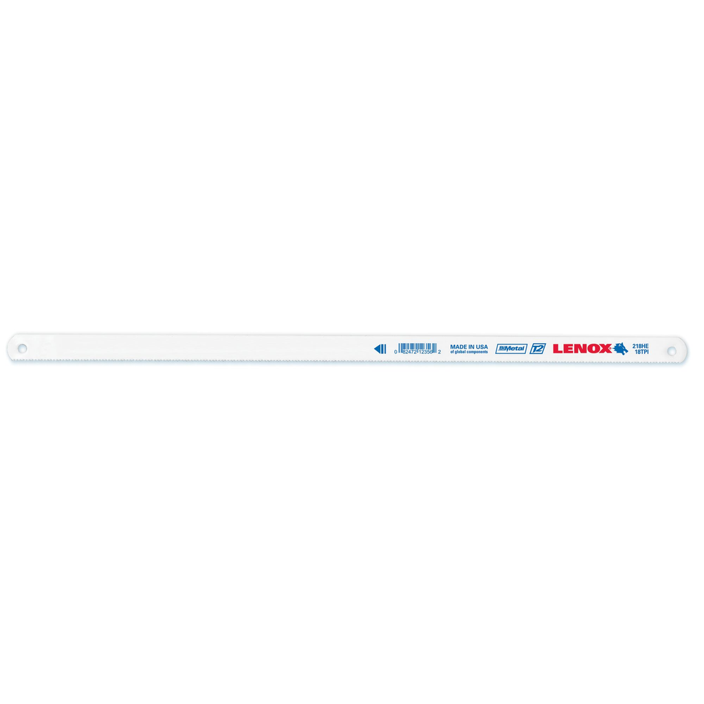 LENOX Hacksaw Blade, 12-Inch, 18 TPi, 2-Pack
