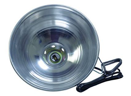WOODS 10" 150W Clamp Light, 18/2 6' SJTW 12/BX