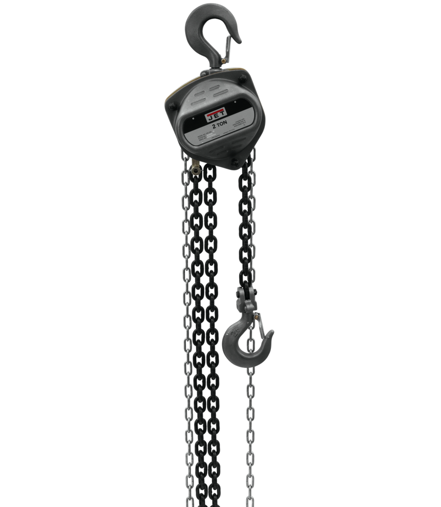S90-200-20, 2-Ton Hand Chain Hoist With 20' Lift