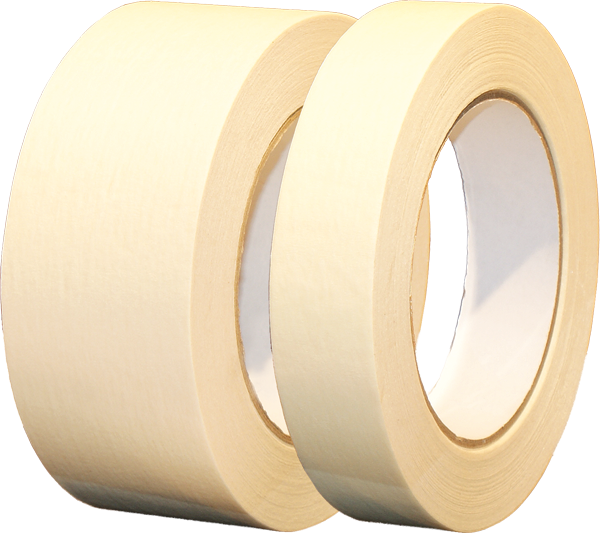Electro-Tape 1"     (24 mm) x  60 yd Prime Industrial Grade Masking Natural Rubber Adhesive 36/CS
