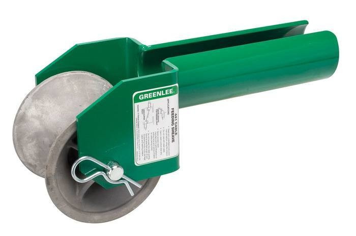 GREENLEE Feeding Sheave for 3-1/2" Conduit