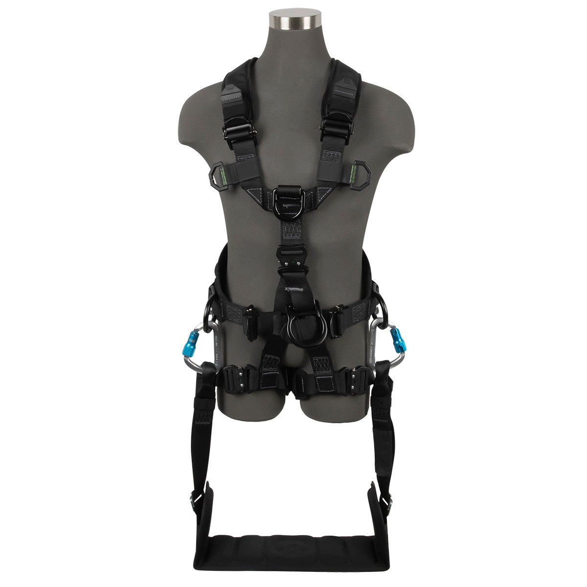 SafeWaze Wind & Tower Harness: 5D, Removable Seat, QC Legs  (S/M)