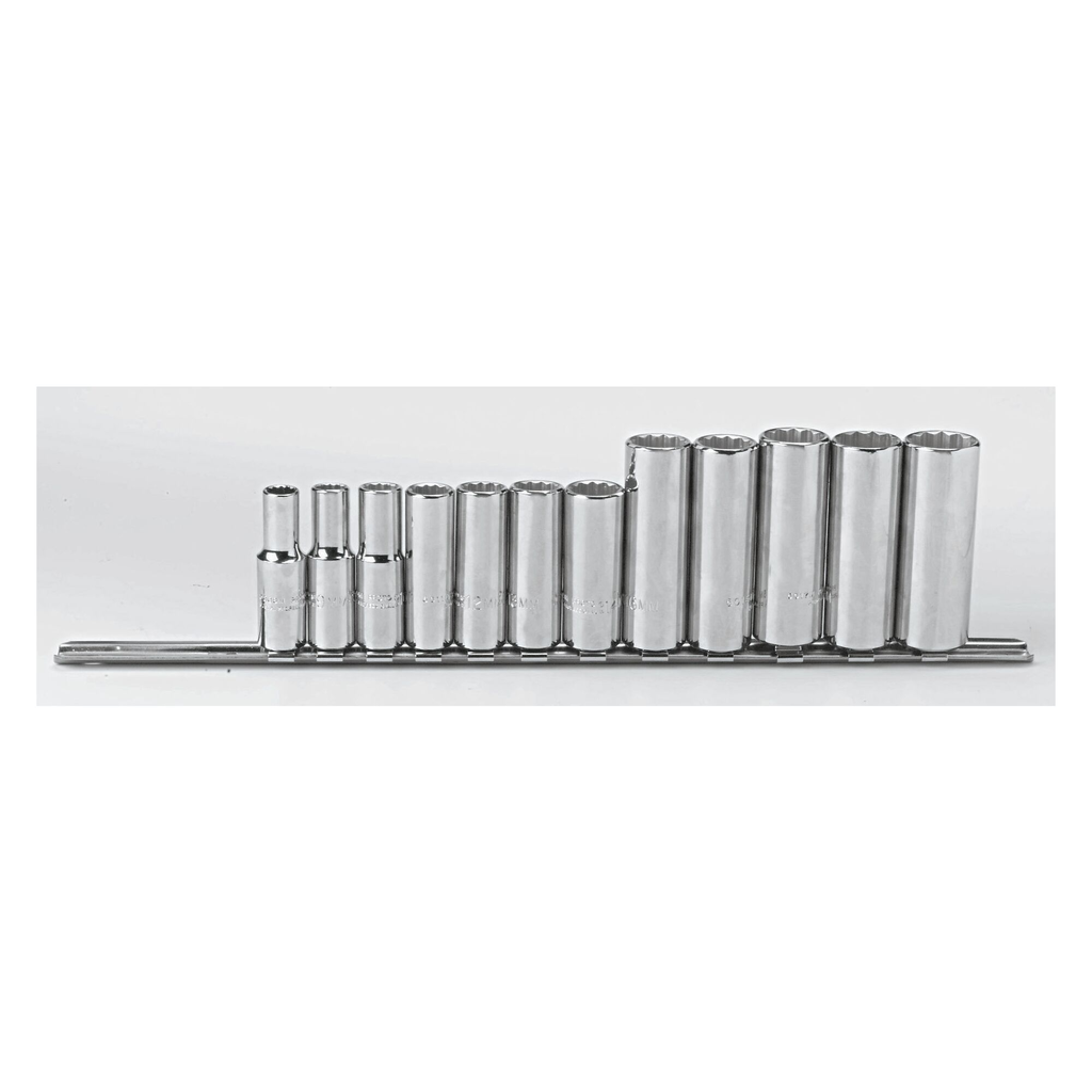 PROTO Set Skt 3/8Dr 12Pc 12Pt M