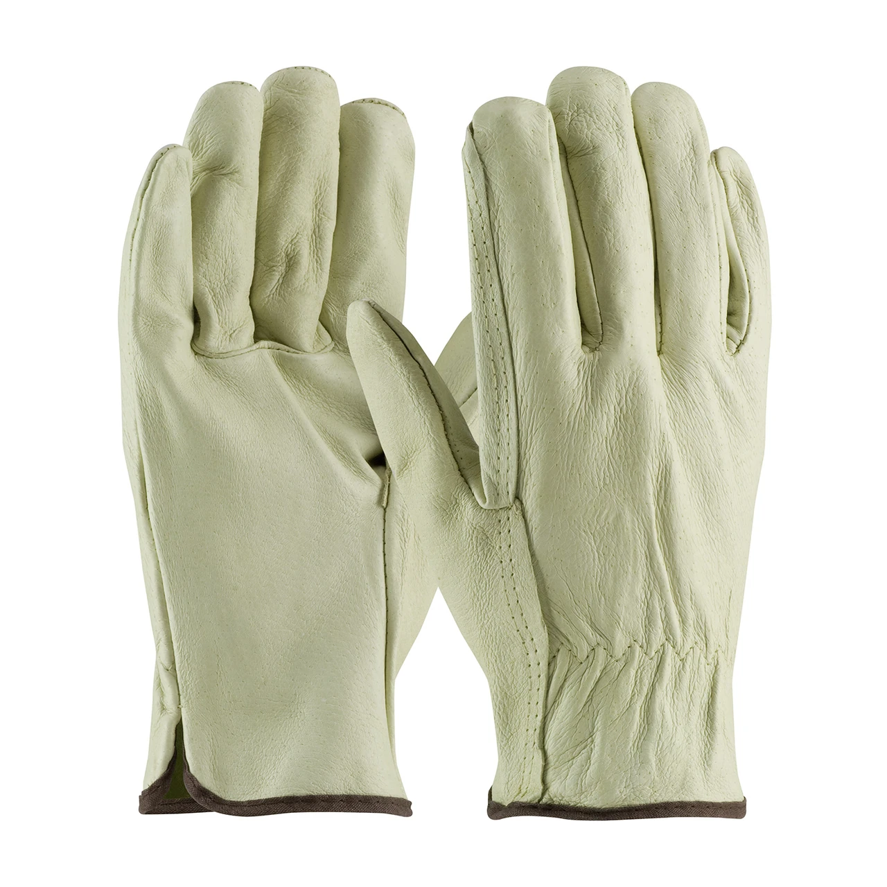 PIP® 994  Leather Drivers, Size L, Natural