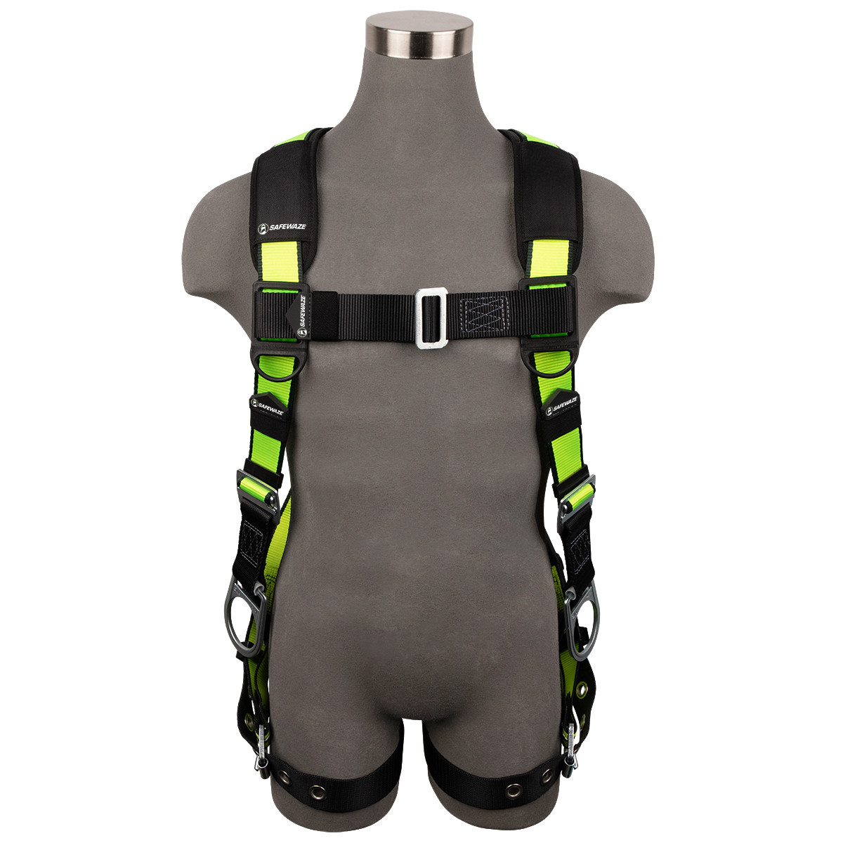 SafeWaze PRO Full Body Harness: 3D, QC Chest, TB Legs  (S/M)