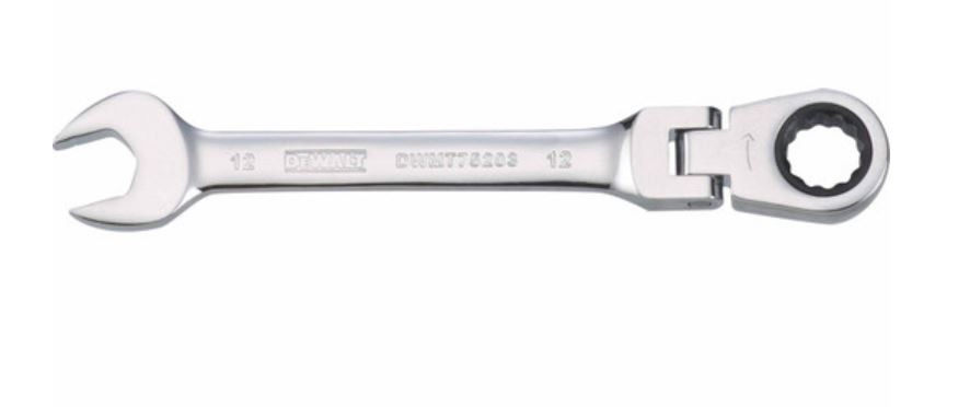 DEWALT 001Pc Flex Ratcheting Comb. Wrench-12