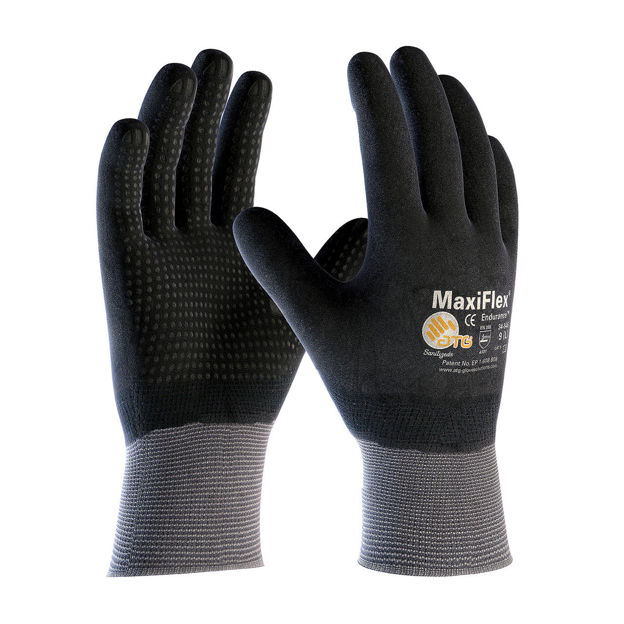 MaxiFlex® Endurance™ 34-846  SeamlessGlove Coated, Size XXS, Gray
