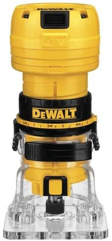 DEWALT 4.5-Amp Single Speed 1/4-Inch Laminate Trimmer, Router