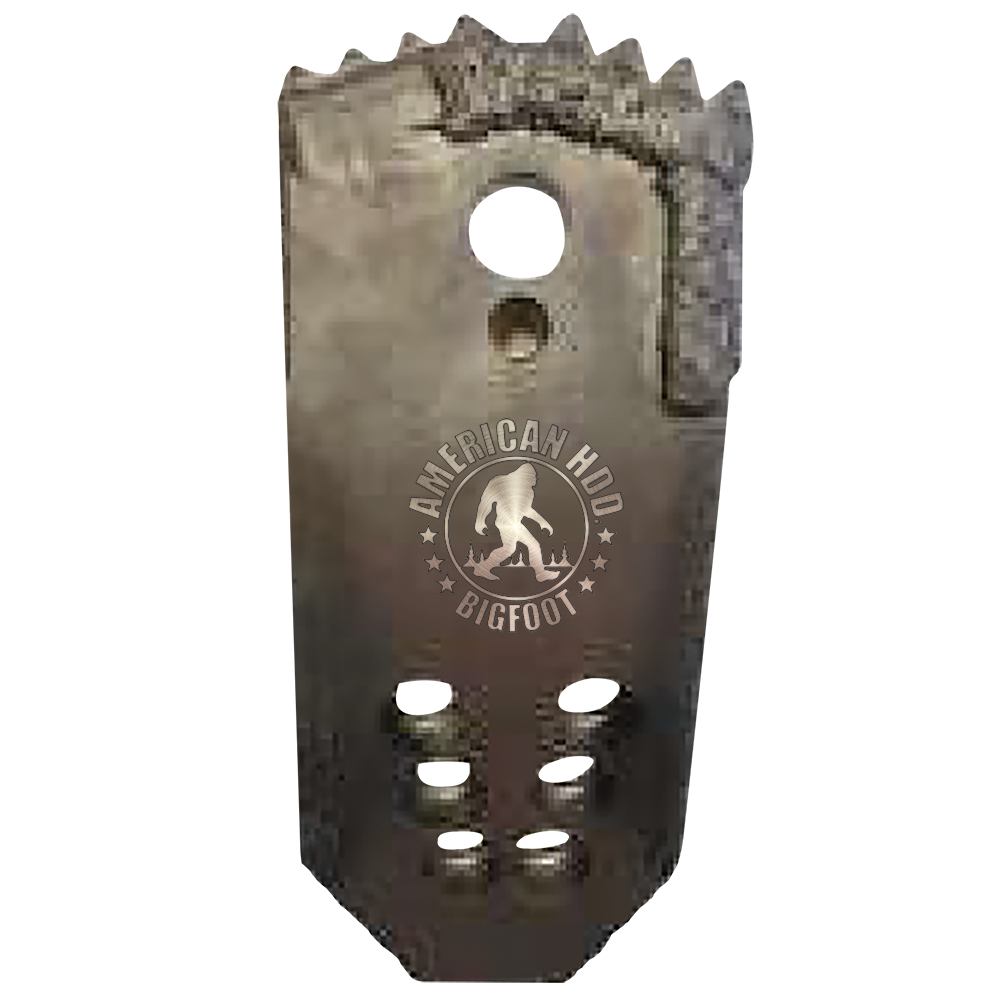 BIGFOOT Paddle Bit Ditch Witch® Compatible 6-Hole  -- 16 MM, 5.0" Width, 3/4" Thick