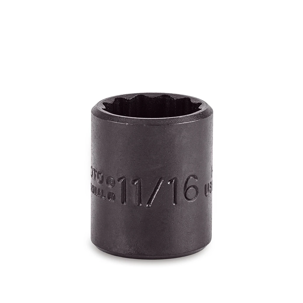 PROTO Skt 3/8 Dr 11/16 12 Pt Bl