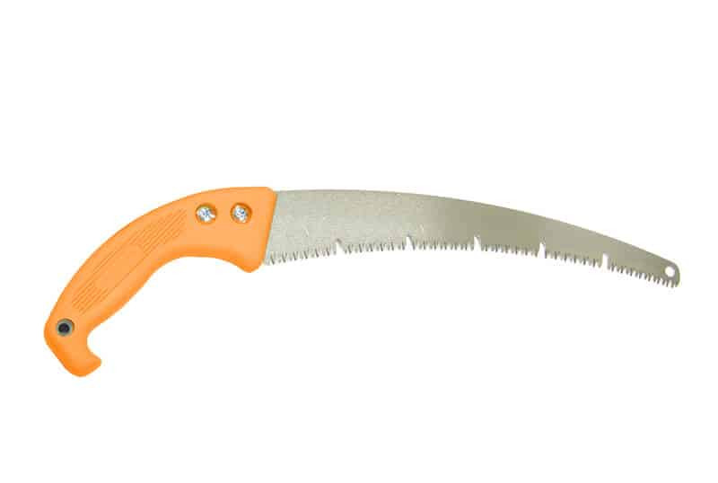 Jameson 13" Tri-Cut Hand Saw, Gullet Edge, Orange