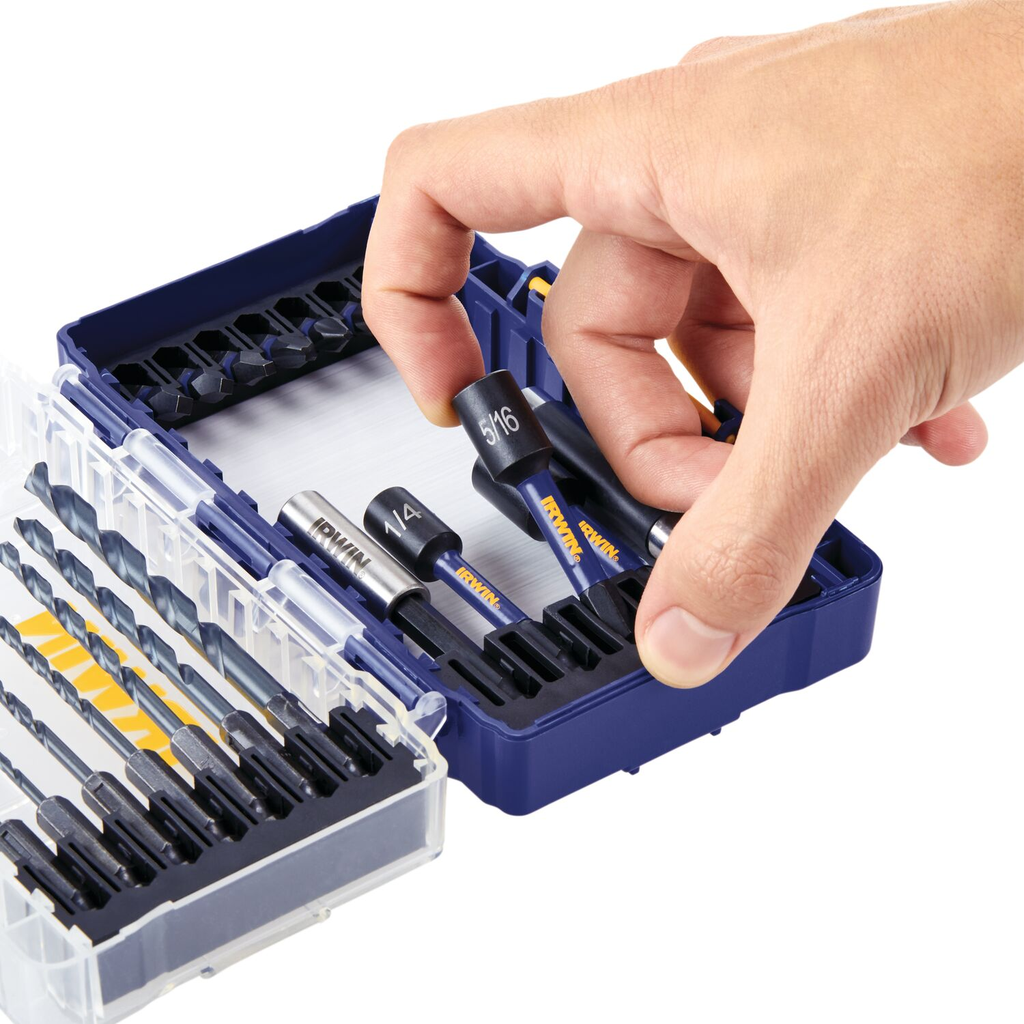 19PC IMPACT SCREWDRIVING BIT SET