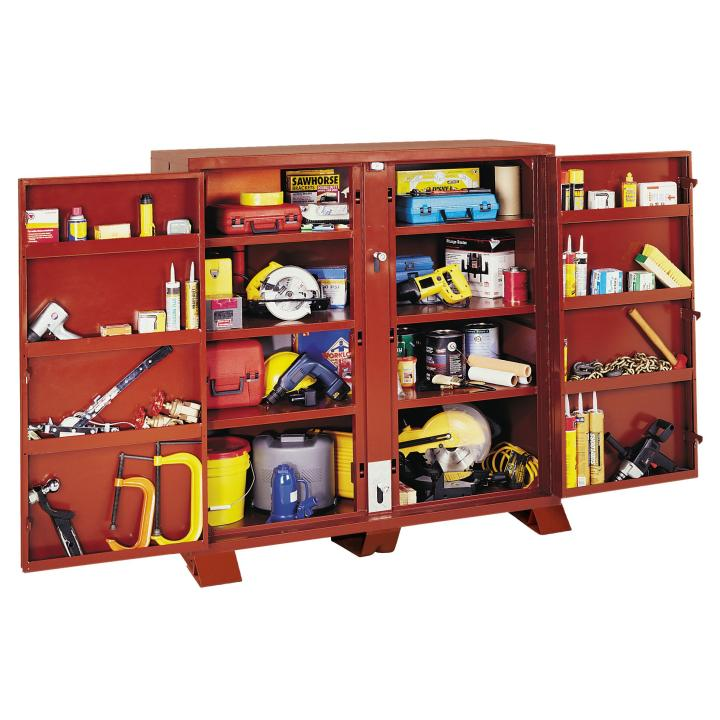 JOBOX 30" Deep Heavy-Duty Two Door Cabinet