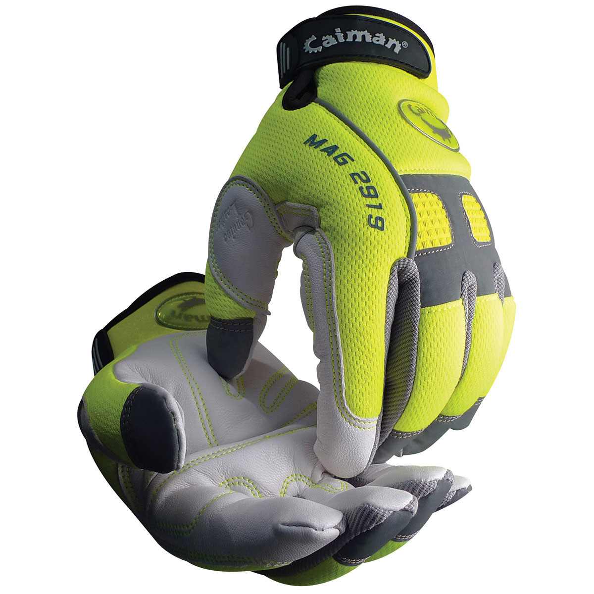 Caiman® MAG™ 2919  Protection From Cold, Size L, Hi-Vis Yellow